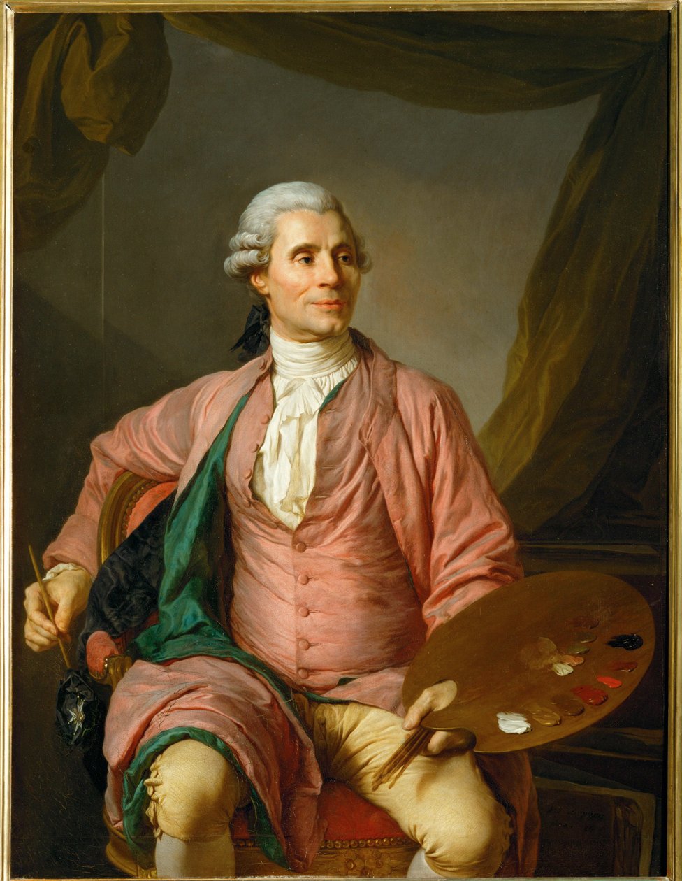 Joseph-Marie Vien, painter by Joseph Siffred Duplessis