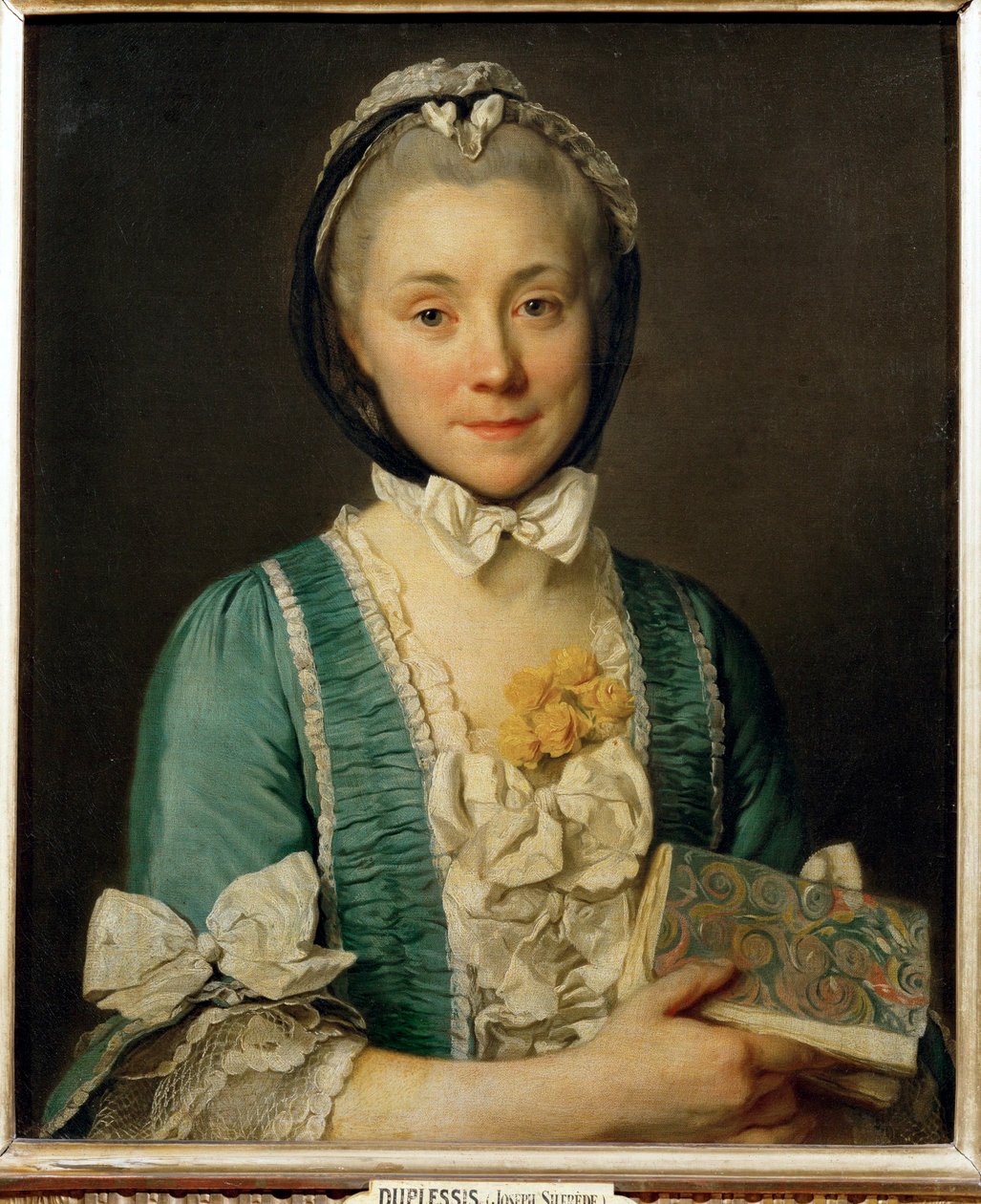 Madame Lenoir, mother of Alexandre Lenoir, founder of the Musée des monuments français by Joseph Siffred Duplessis