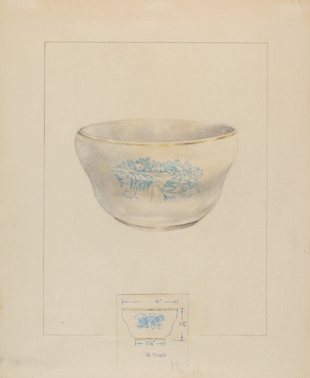 Bowl by Joseph Sudek