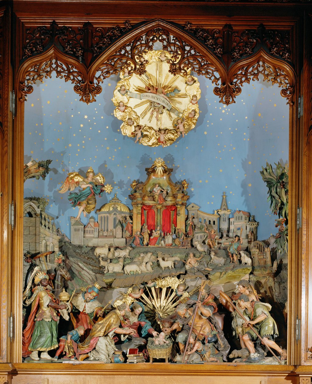 Manger, Used in the Monastery Church During Christmas Services by Joseph Thaddaeus Stammel