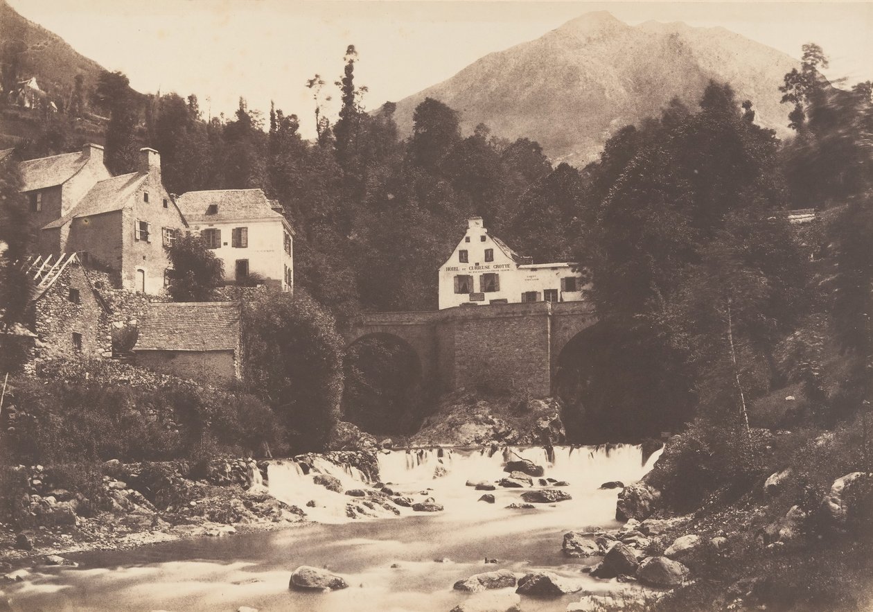 Village of Gèdres, Route de Gavarnie by Joseph Vigier