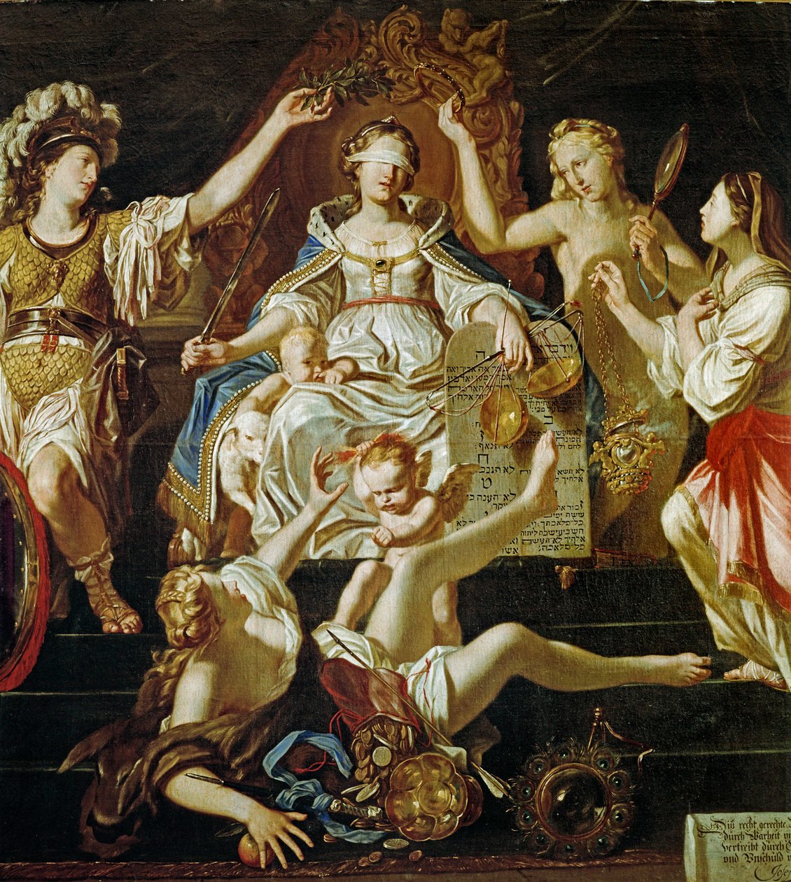 Allegory of Justice by Joseph Werner