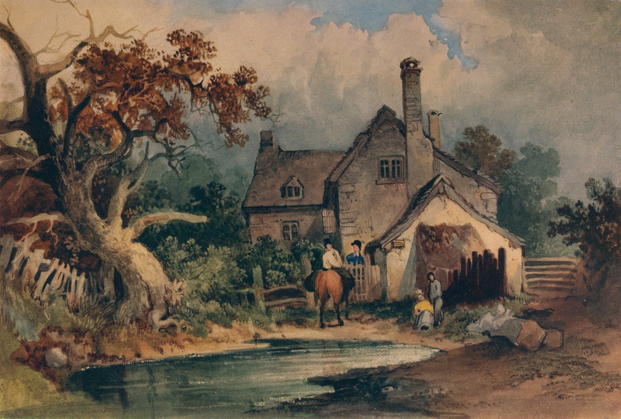 A Cottage, c1852 by Joseph William Allen