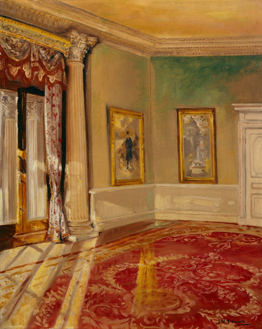 South West Drawing Room, Chiswick House by Joseph Williams Topham Vinall