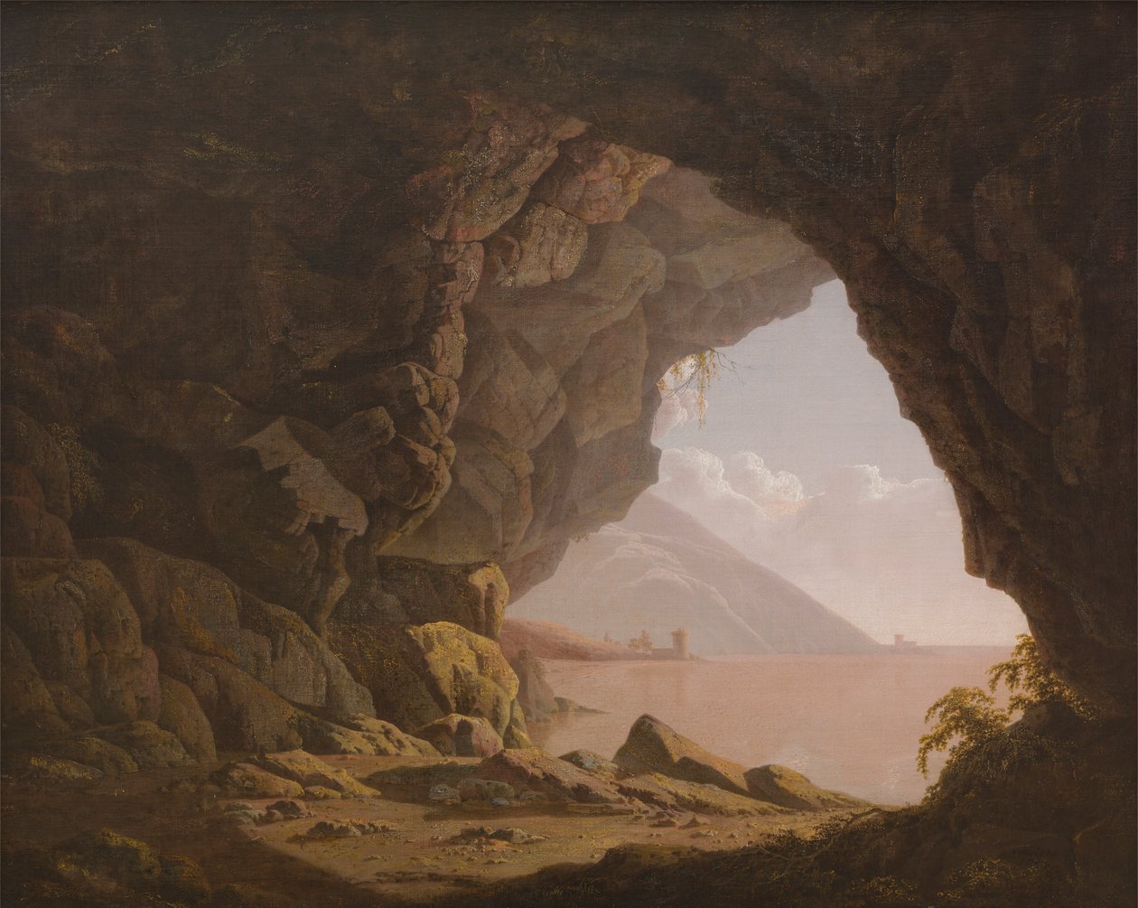 Cavern, near Naples by Joseph Wright of Derby