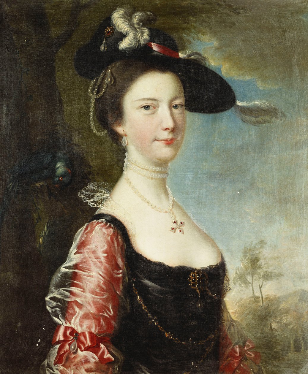 Portrait of His Wife, Anne by Joseph Wright of Derby