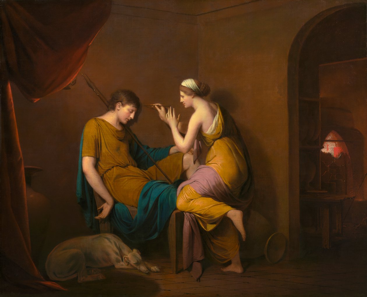 The Corinthian Maid by Joseph Wright of Derby