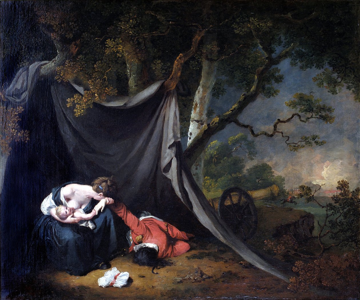The Dead Soldier by Joseph Wright of Derby