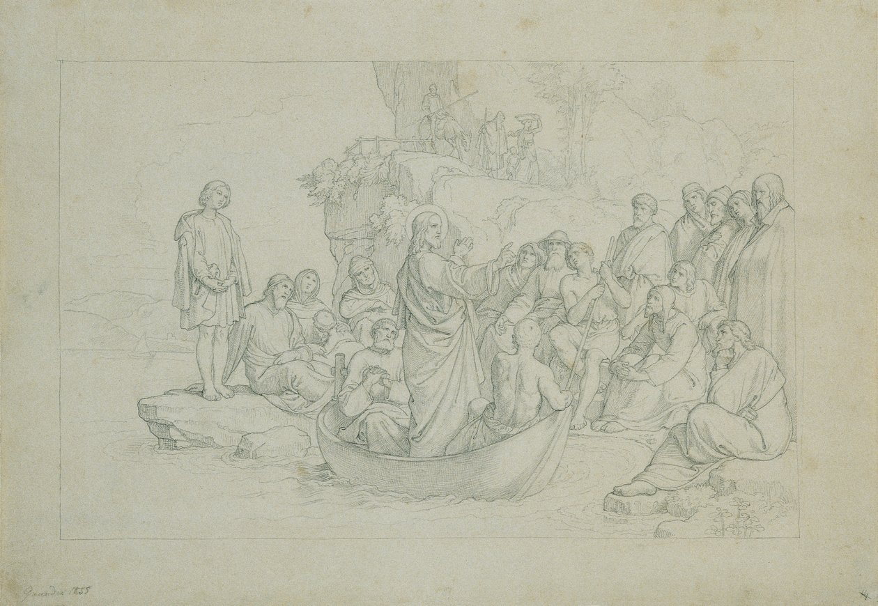 The Sermon from the Ship by Joseph von Fuhrich