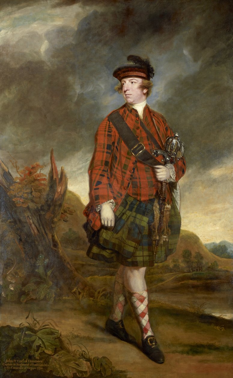 John Murray, 4th Earl of Dunmore by Joshua Reynolds