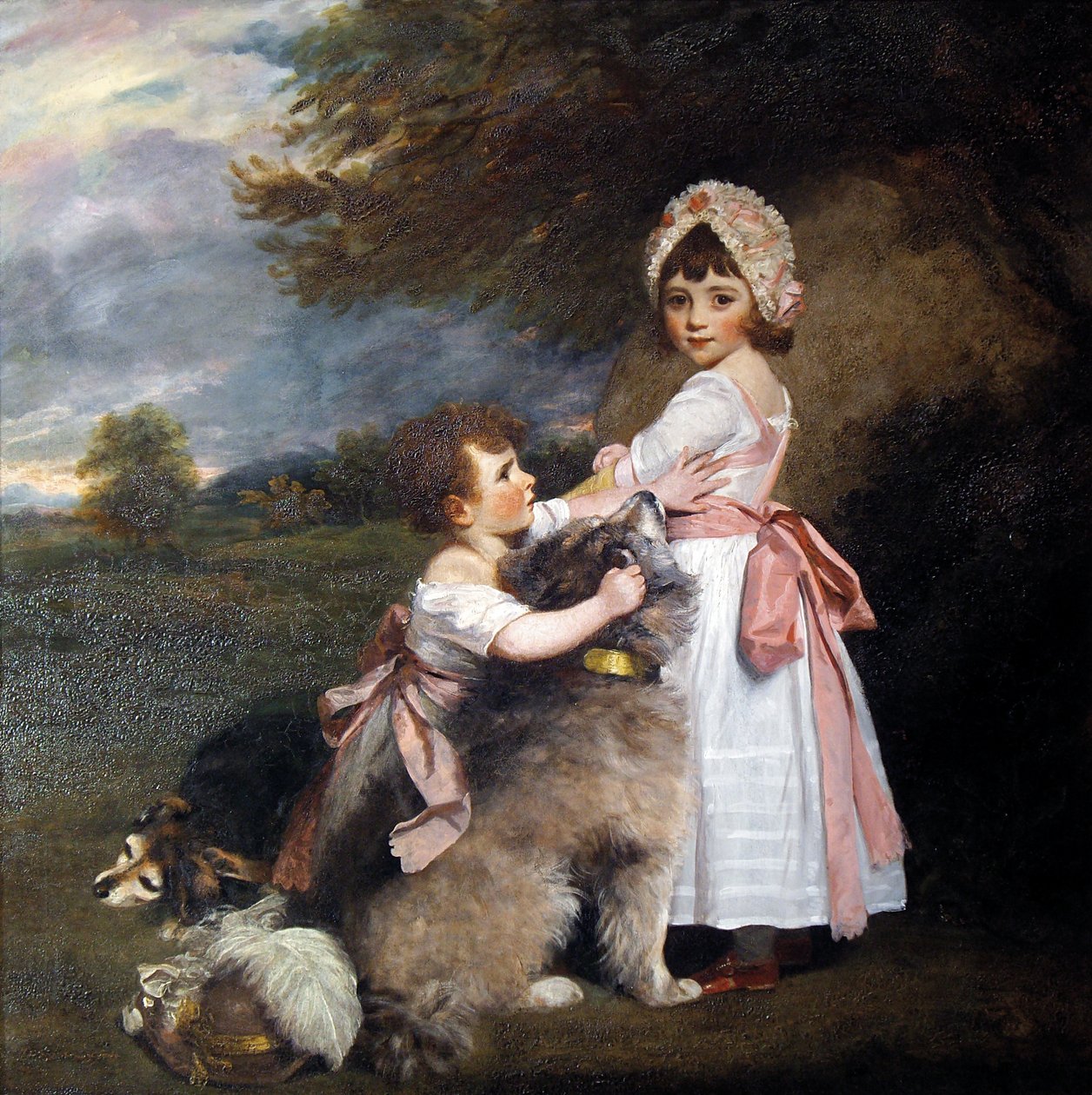 The Marquis of Granby and Lady Elizabeth Manners, as Children by Joshua Reynolds