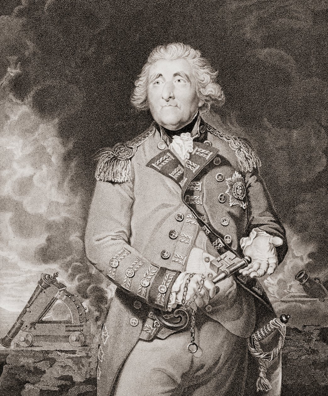 George Augustus Elliott, Lord Heathfield by Joshua (after) Reynolds
