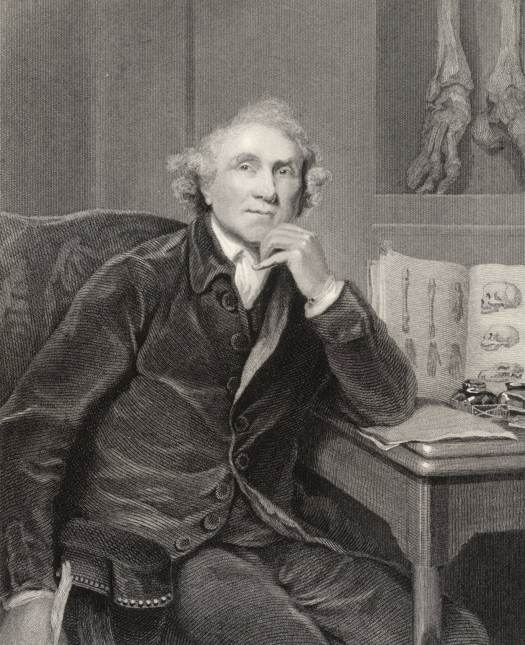 John Hunter, engraved by G.H. Adcock, from 