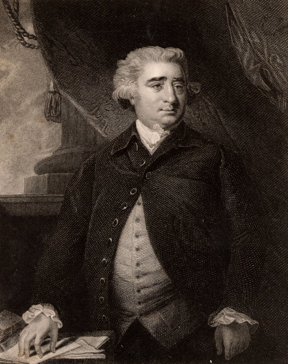 Portrait of Charles James Fox by Joshua (after) Reynolds