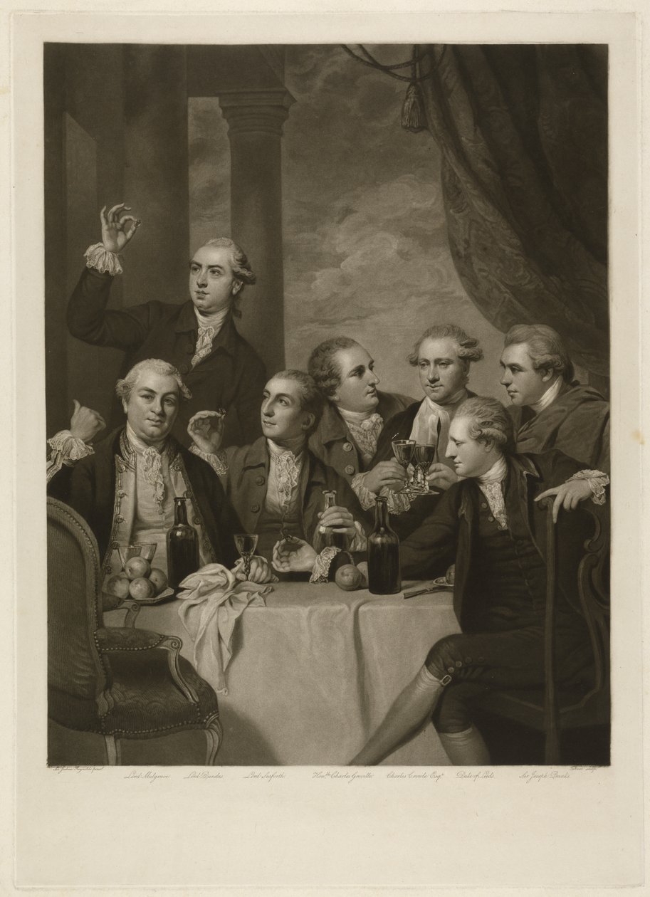 The Dilettanti Society by Joshua (after) Reynolds