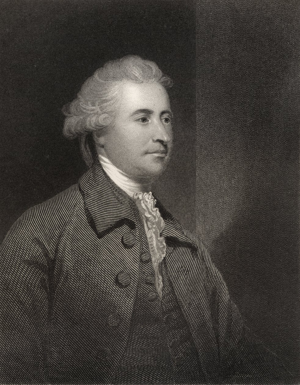 Edmund Burke, engraved by H. Robinson, from 