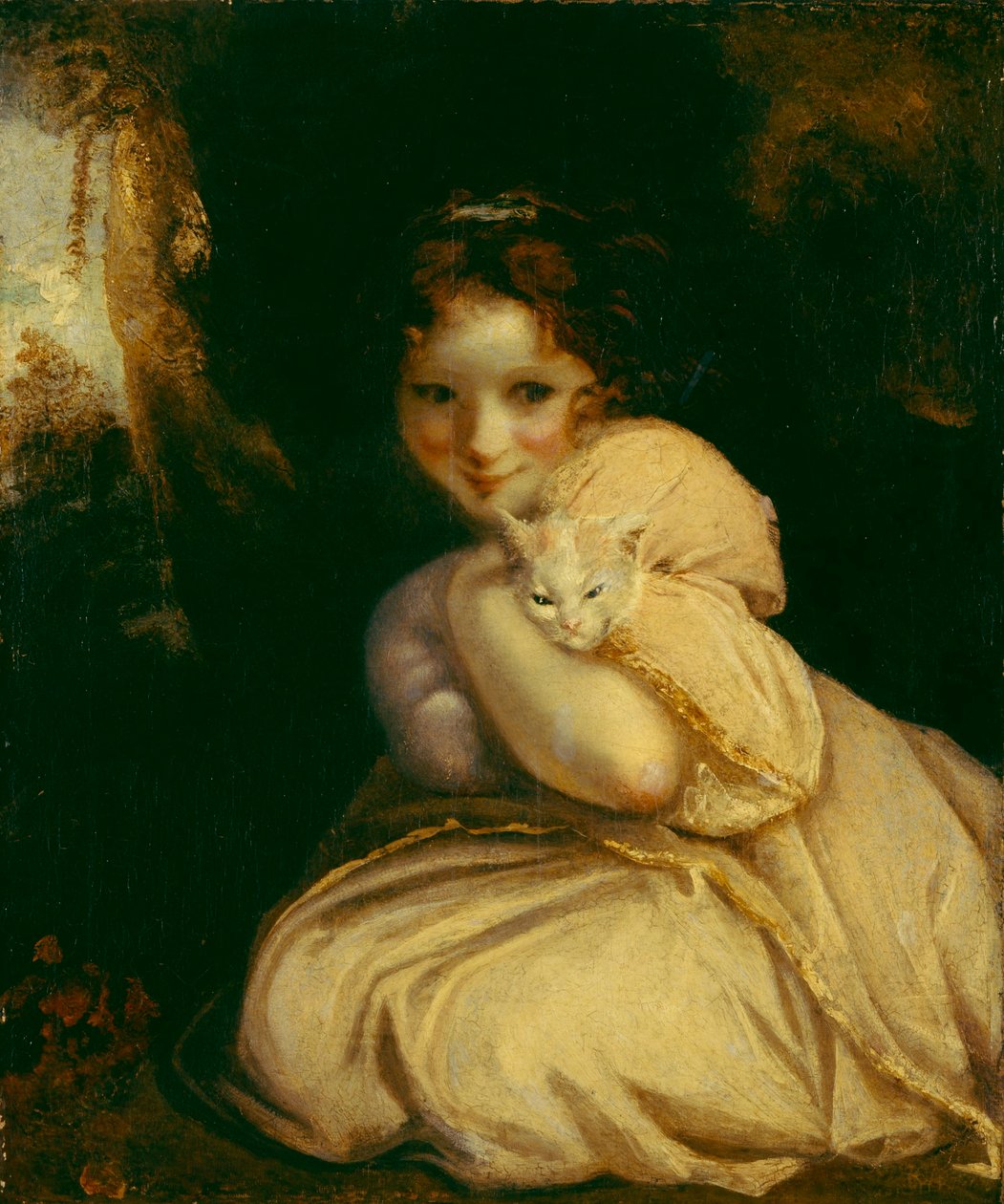 Felina with a Kitten by Joshua Reynolds