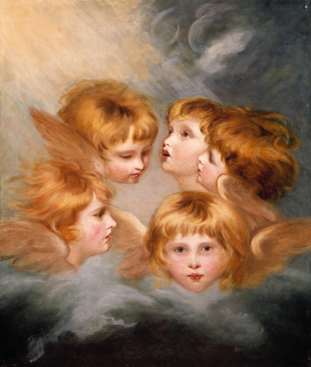 Heads of Angels: Miss Frances Gordon by Joshua Reynolds