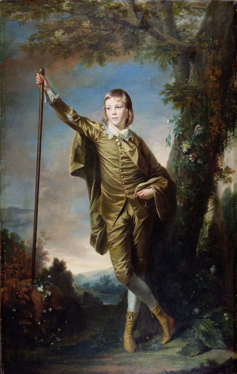 Master Thomas Lister (The Brown Boy) by Joshua Reynolds