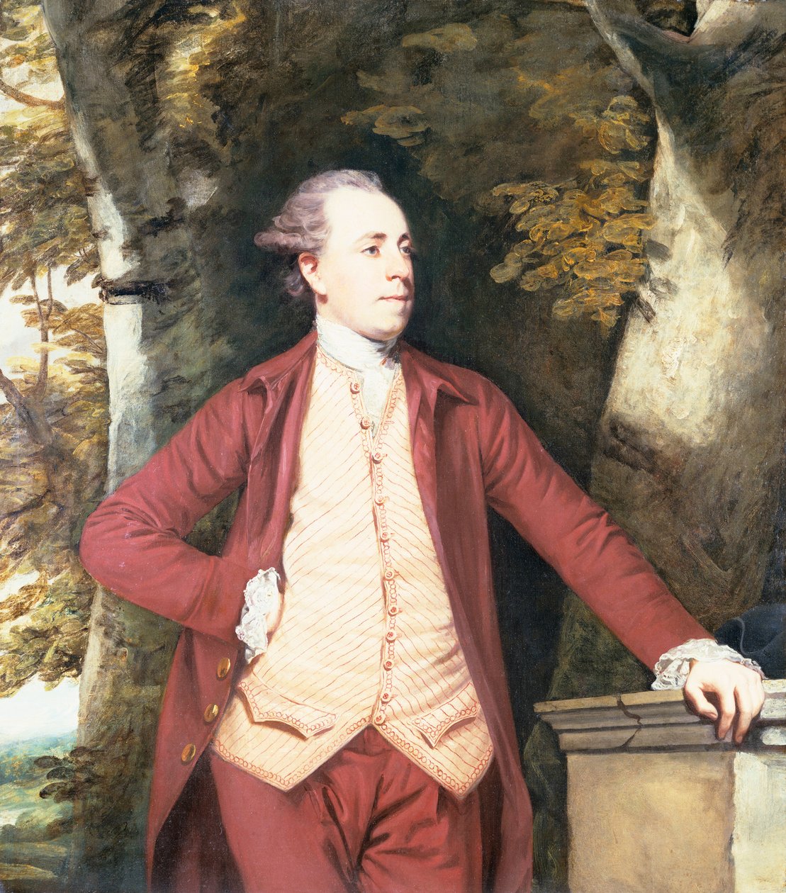 Portrait of Richard Crofts of West Harling, Norfolk by Joshua Reynolds