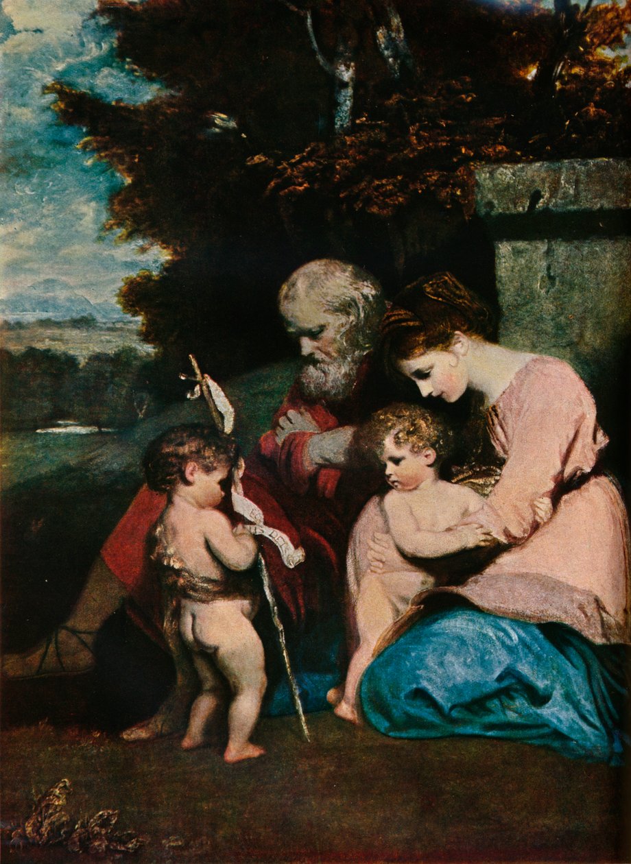 The Holy Family with the Infant St John, 1788-9 by Joshua Reynolds