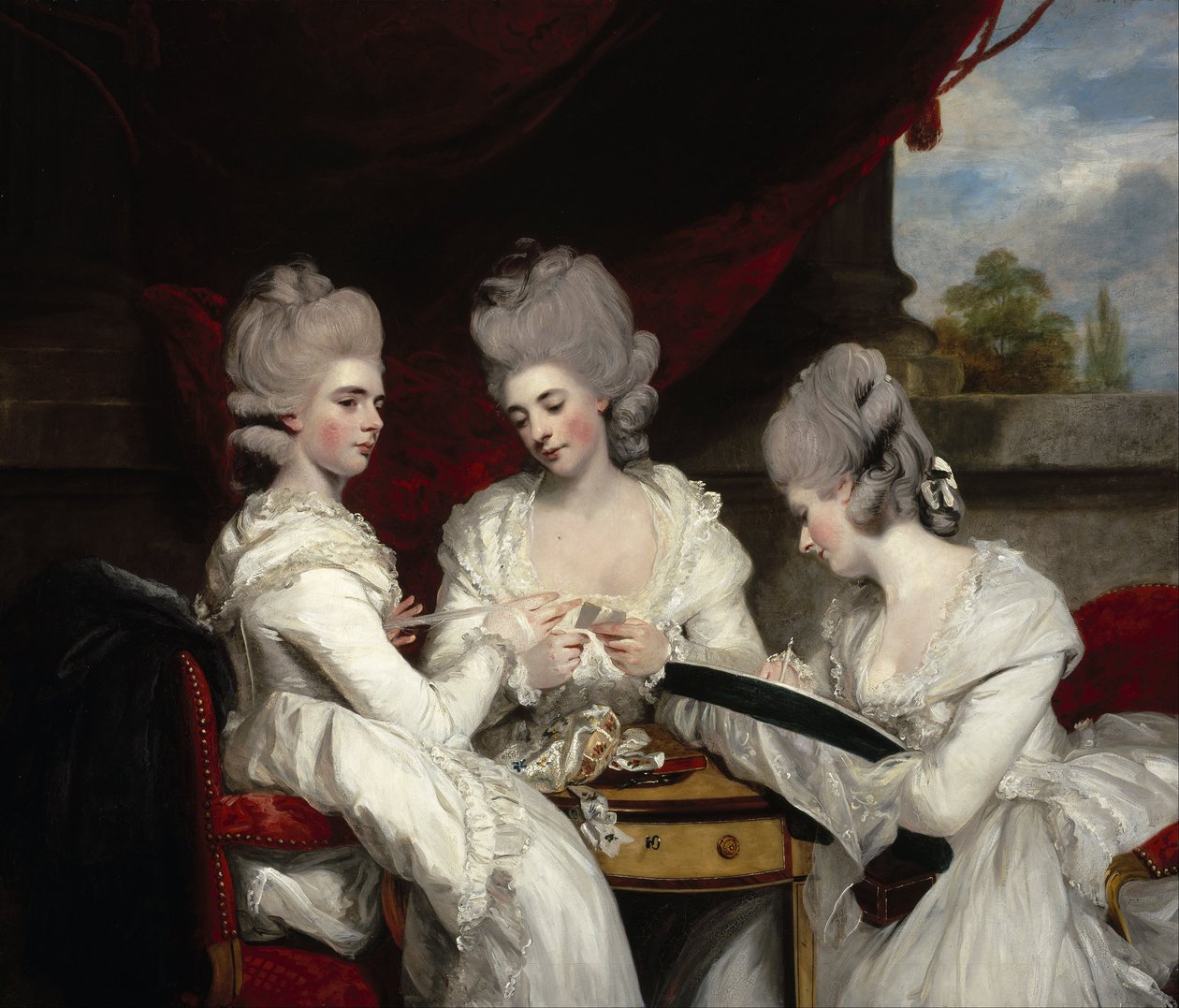 The Ladies Waldegrave, 1780 by Joshua Reynolds