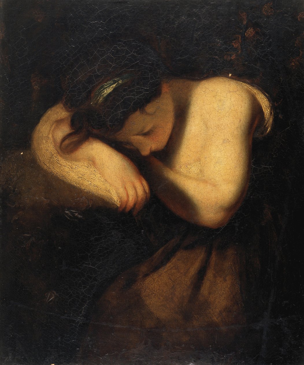 Young Girl Sleeping by Joshua Reynolds