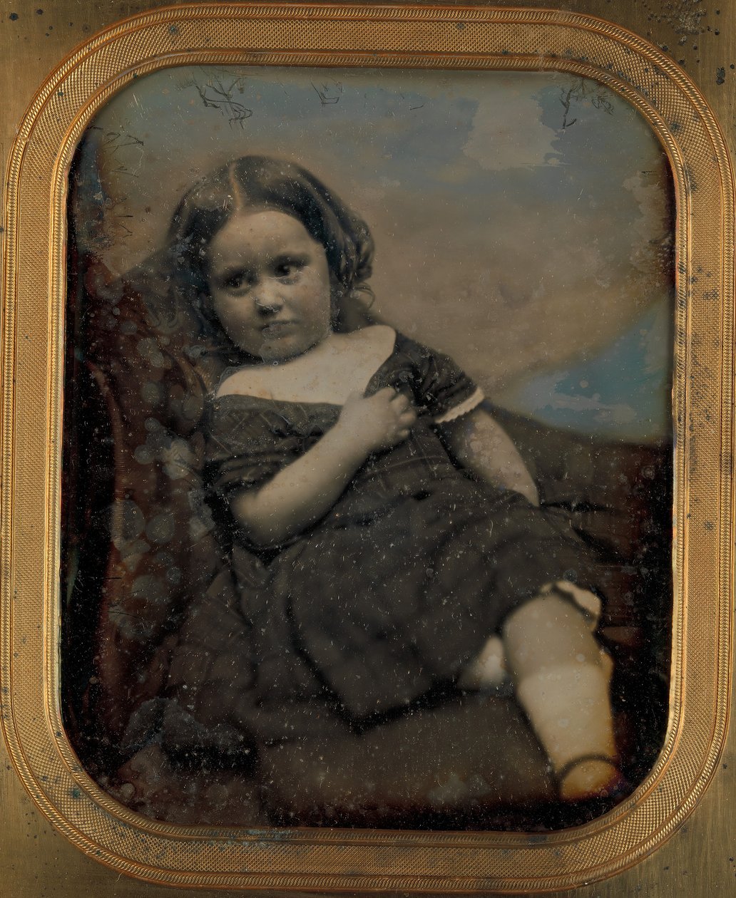 Augusta Hawes at Four Years Old, 1850s by Josiah Johnson Hawes, Albert Sands Southworth