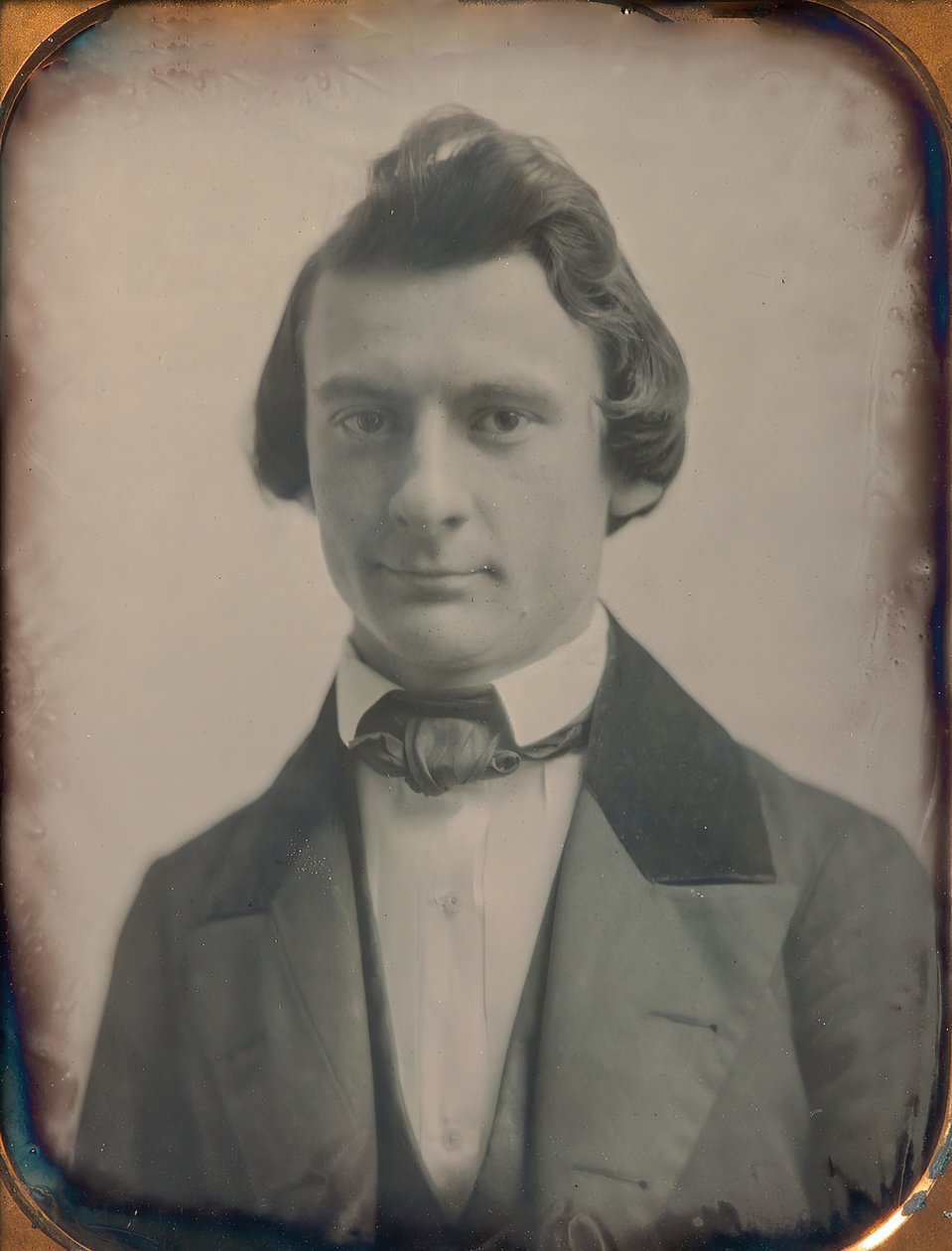 Young Man in Three-piece Suit and Bow Tie by Josiah Johnson Hawes, Albert Sands Southworth