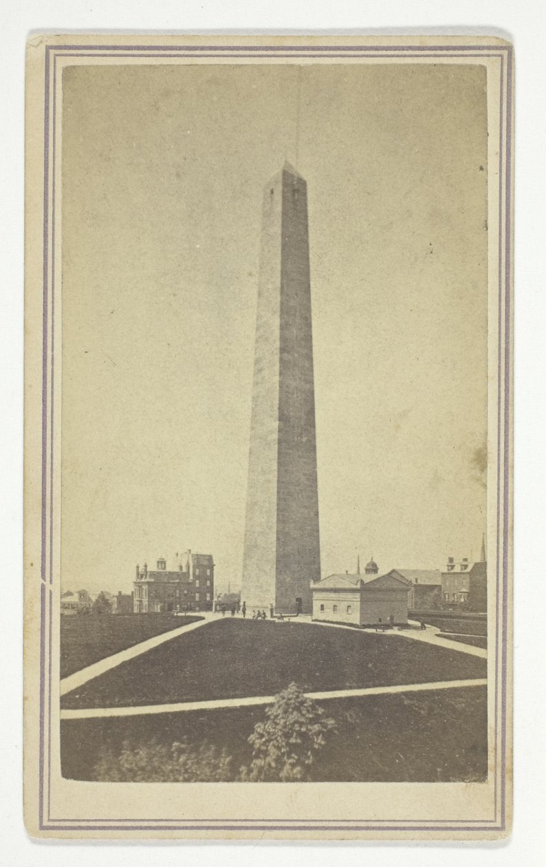 Bunker Hill Monument by Josiah Johnson Hawes