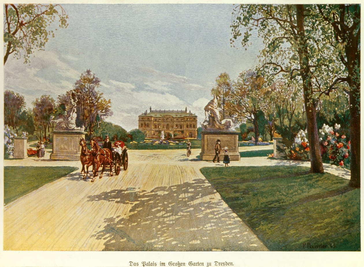 Castle in Dresden by Josse Photo