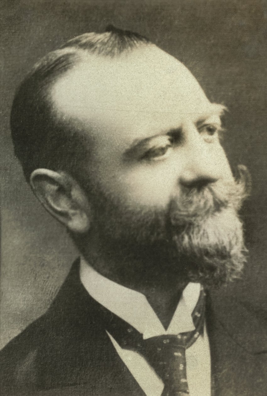 Portrait of Belgian Adolphe Max by Josse Photo