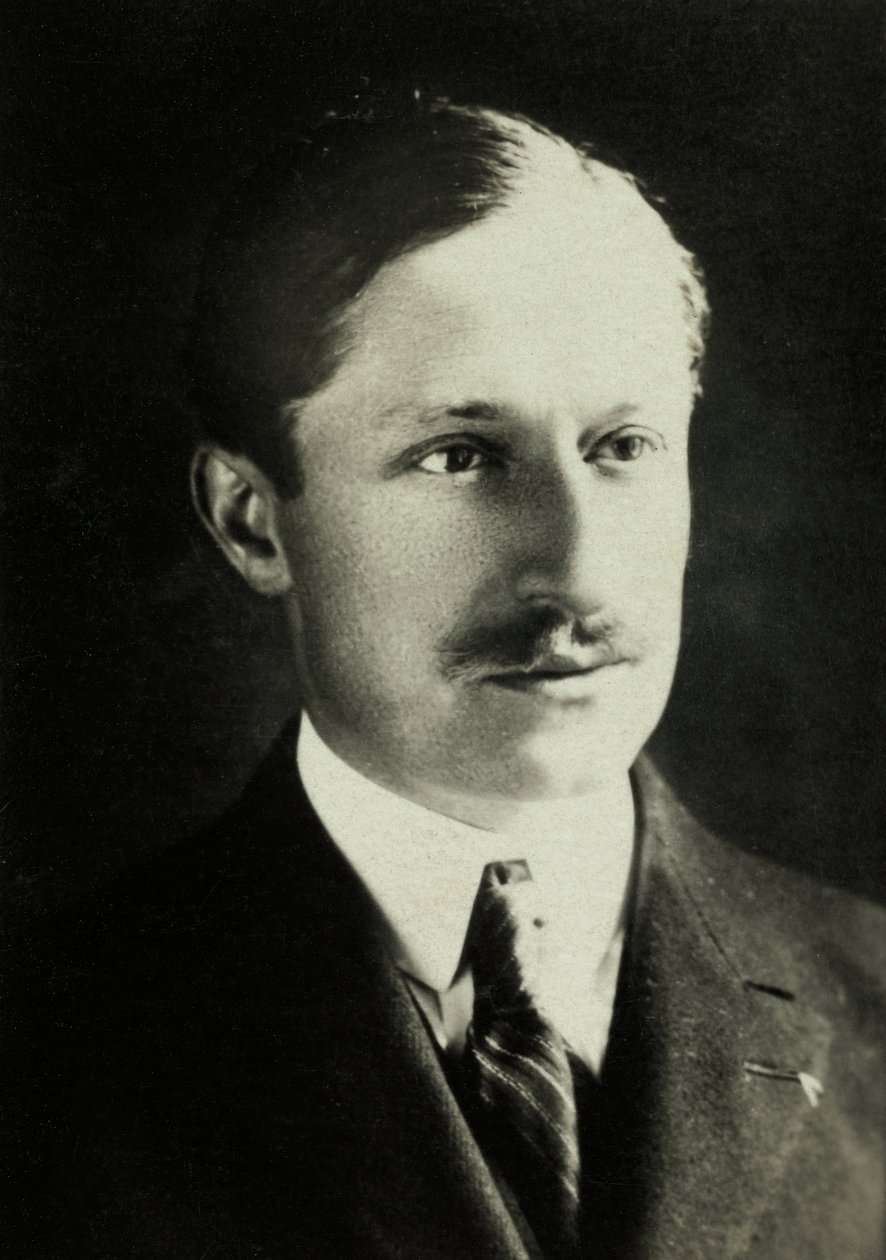 Portrait of Maurice Bokanowski by Josse Photo