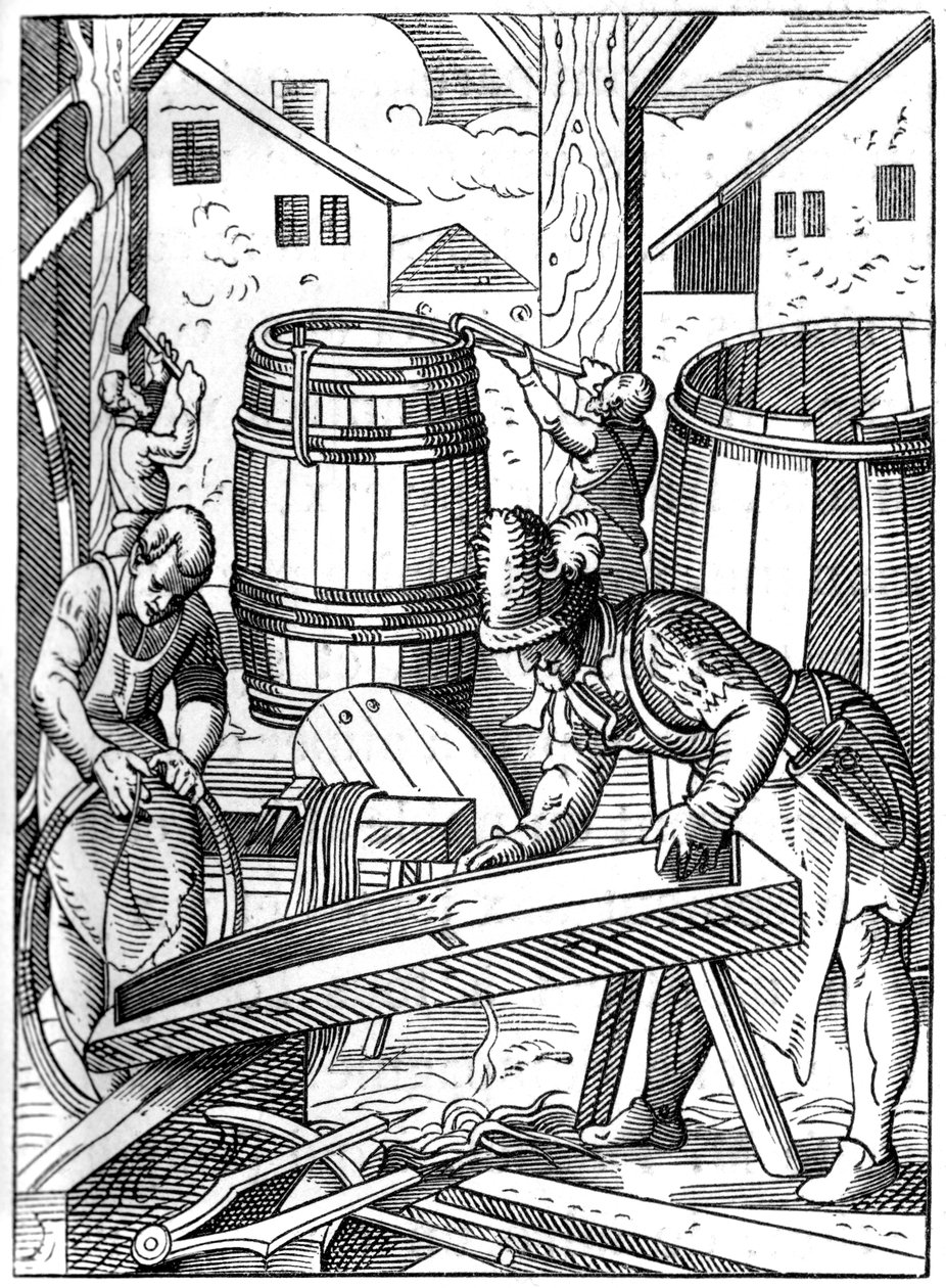 Cooper, 16th century 1849 by Jost Amman