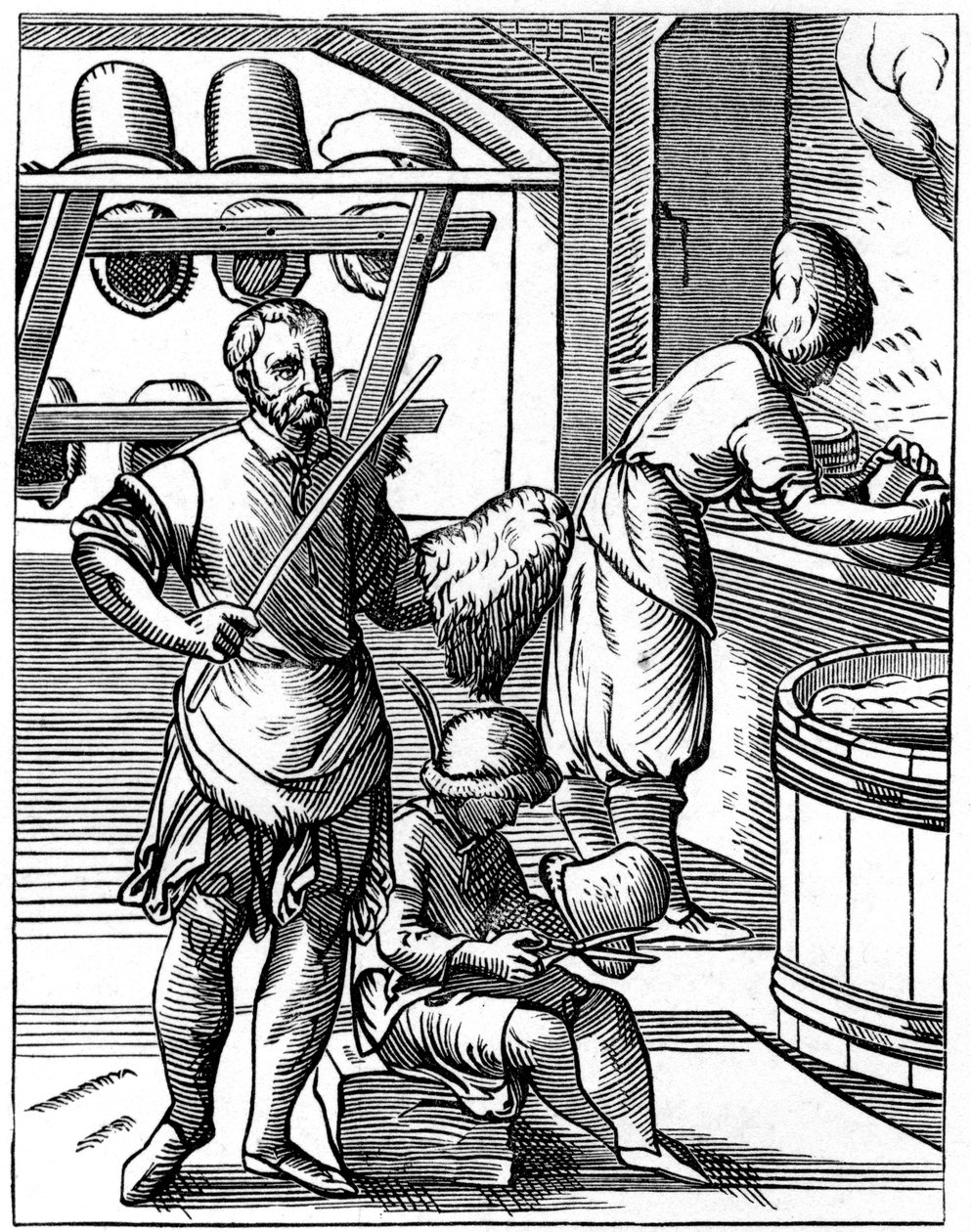 Hatter, 16th century by Jost Amman