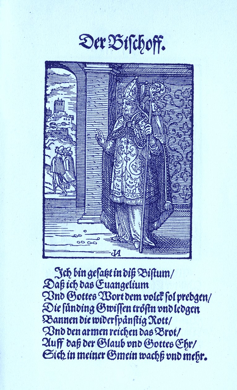 The Bishop by Jost Amman