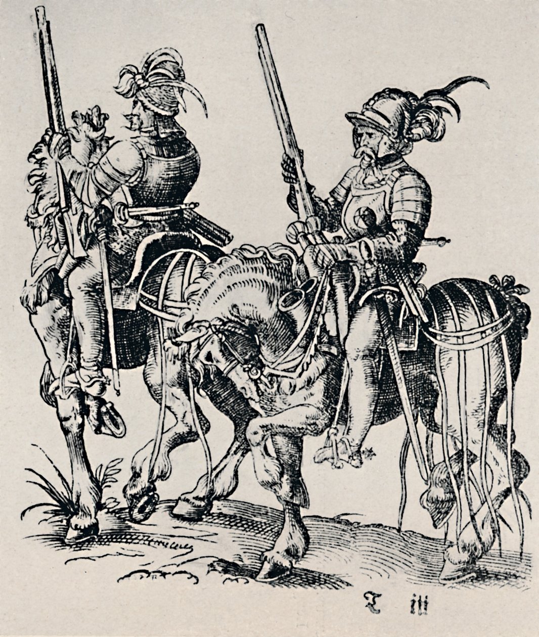 Woodcut by Jost Amman, 1927 by Jost Amman