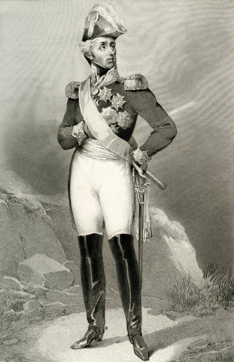 Louis Aloysius, Prince of Hohenlohe-Waldenburg-Bartenstein, 1804, 1839 by Joubert