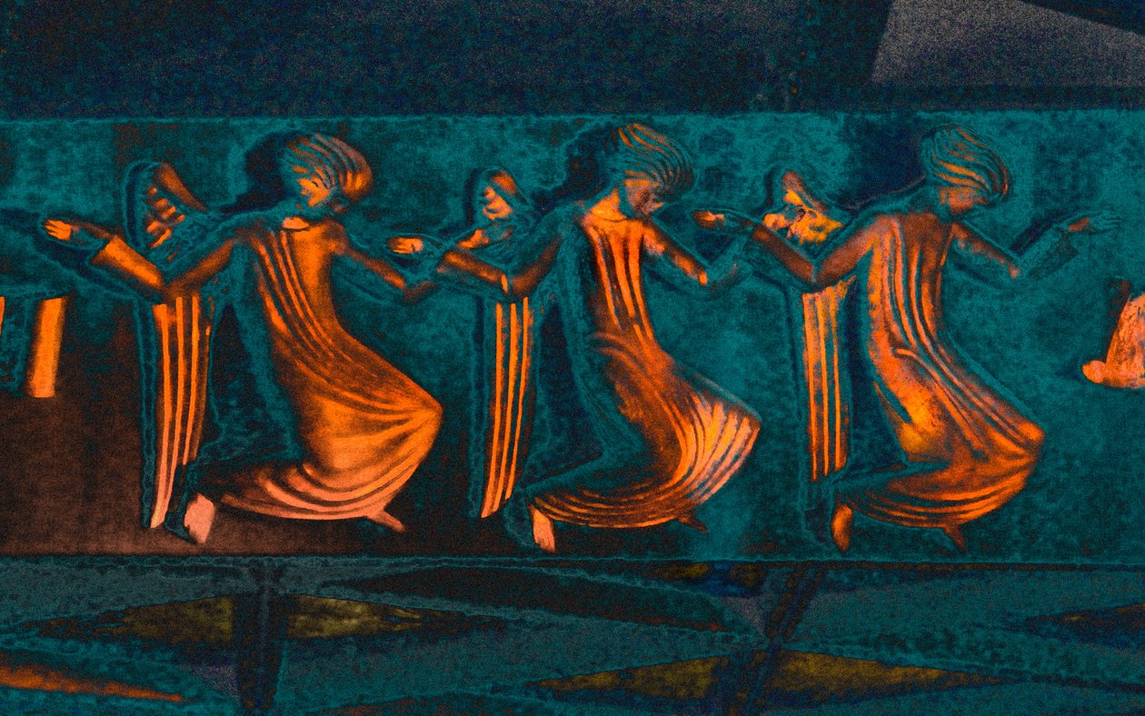 Attending the Annunciation, from the series Annunciation by Joy Lions