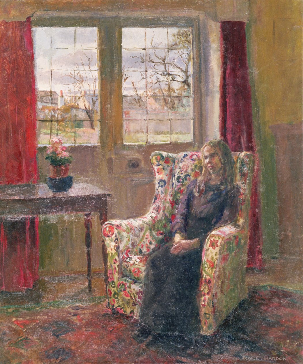 In the Armchair by the Window by Joyce Haddon