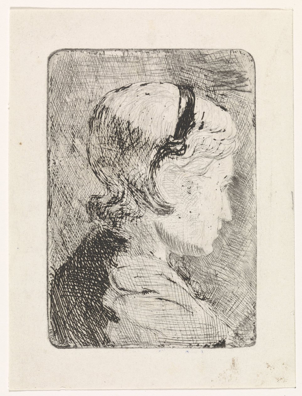 Portrait of Aleida Schaap by Jozef Israëls