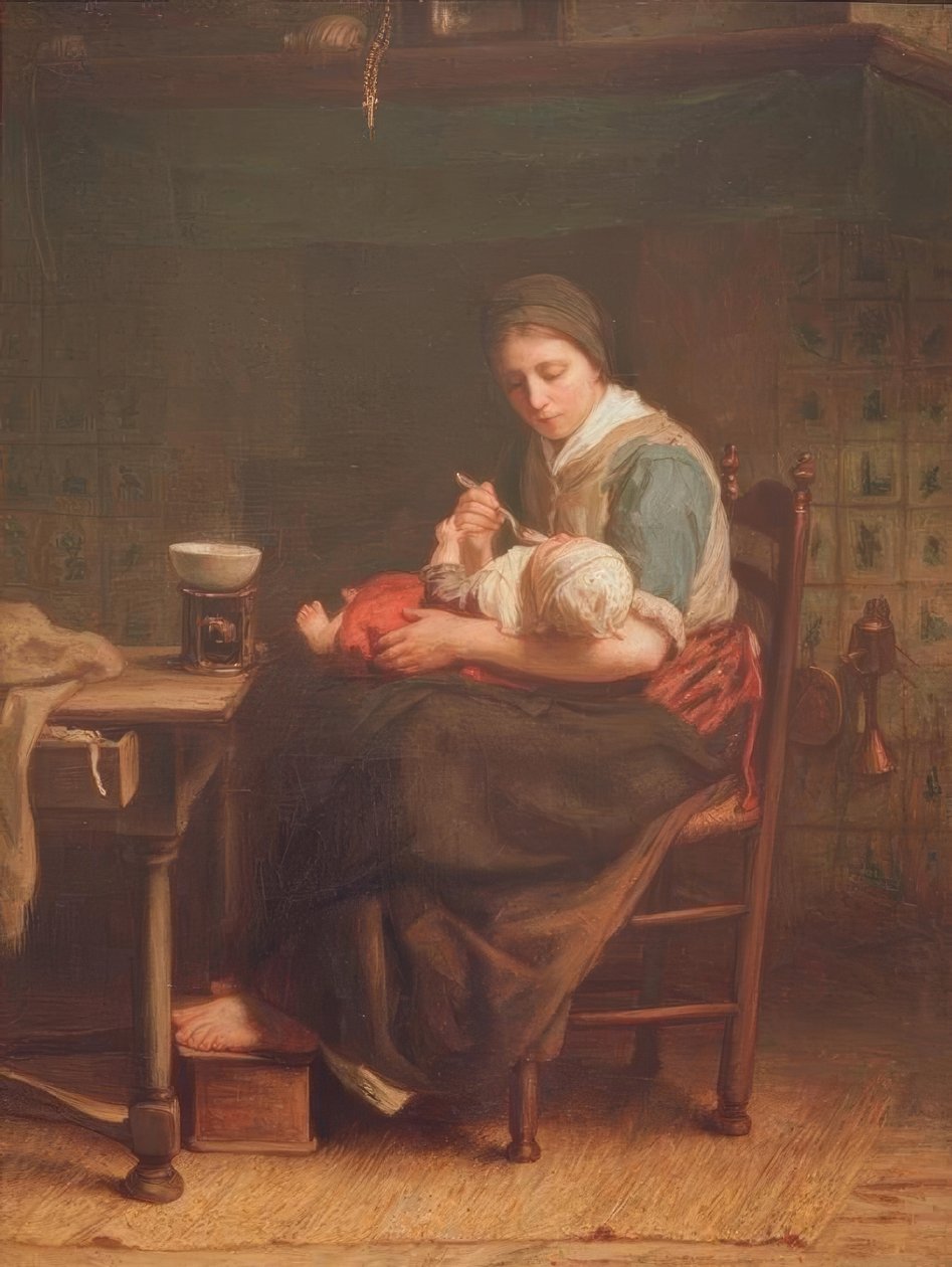 The Cottage Madonna by Jozef Israëls
