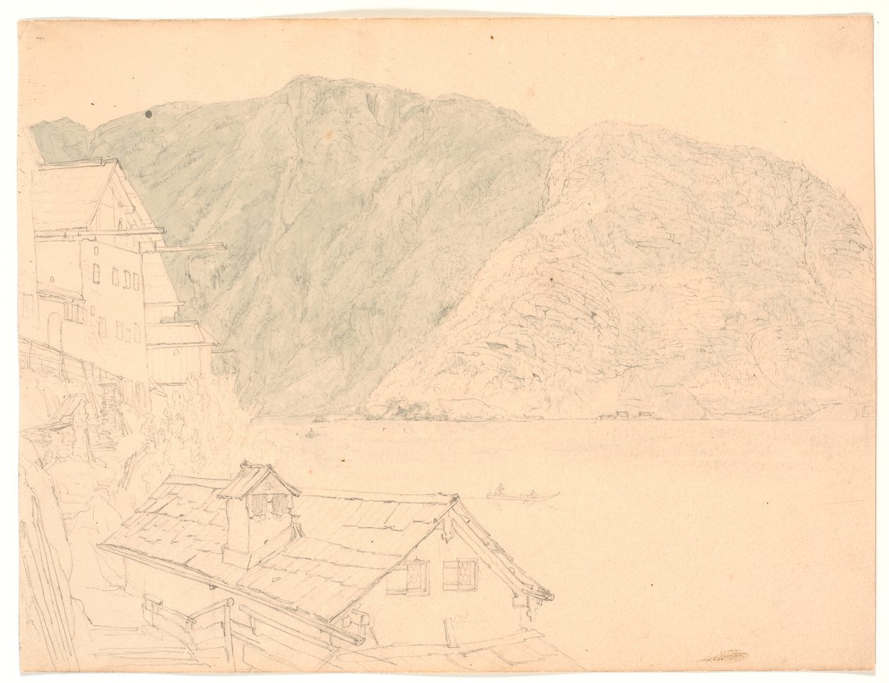 Lake at Gmunden by Jørgen V. Sonne