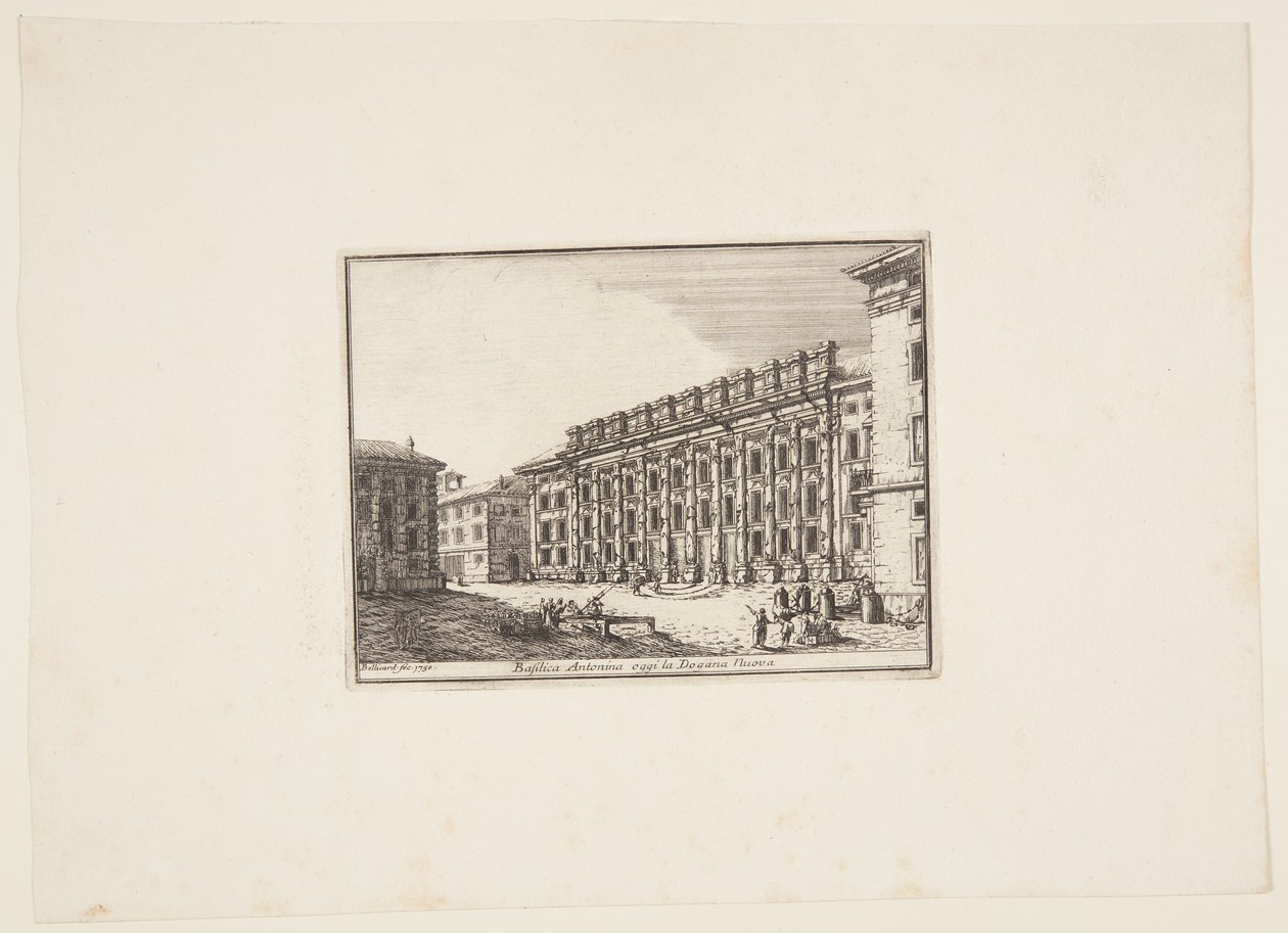 Antonina Basilica, now called La Dogana Nuova by Jérôme Charles Bellicard