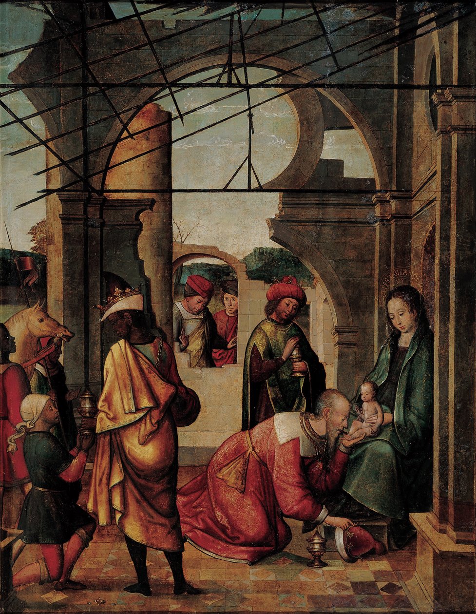 The Adoration of the Magi by Juan de Borgoña