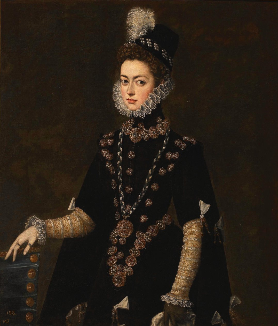 Infanta Catalina Micaela of Austria by Juan Pantoja de la Cruz