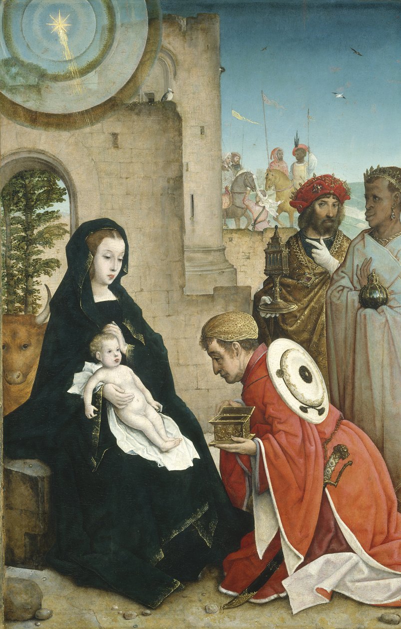 Adoration of the Magi by Juan de Flandes