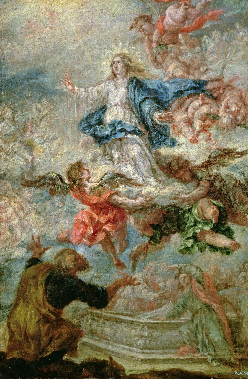 Assumption of the Virgin Mary, 1676 by Juan de Valdes Leal