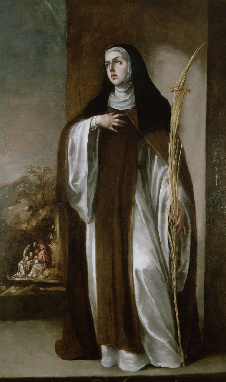 St. Eustochium by Juan de Valdes Leal