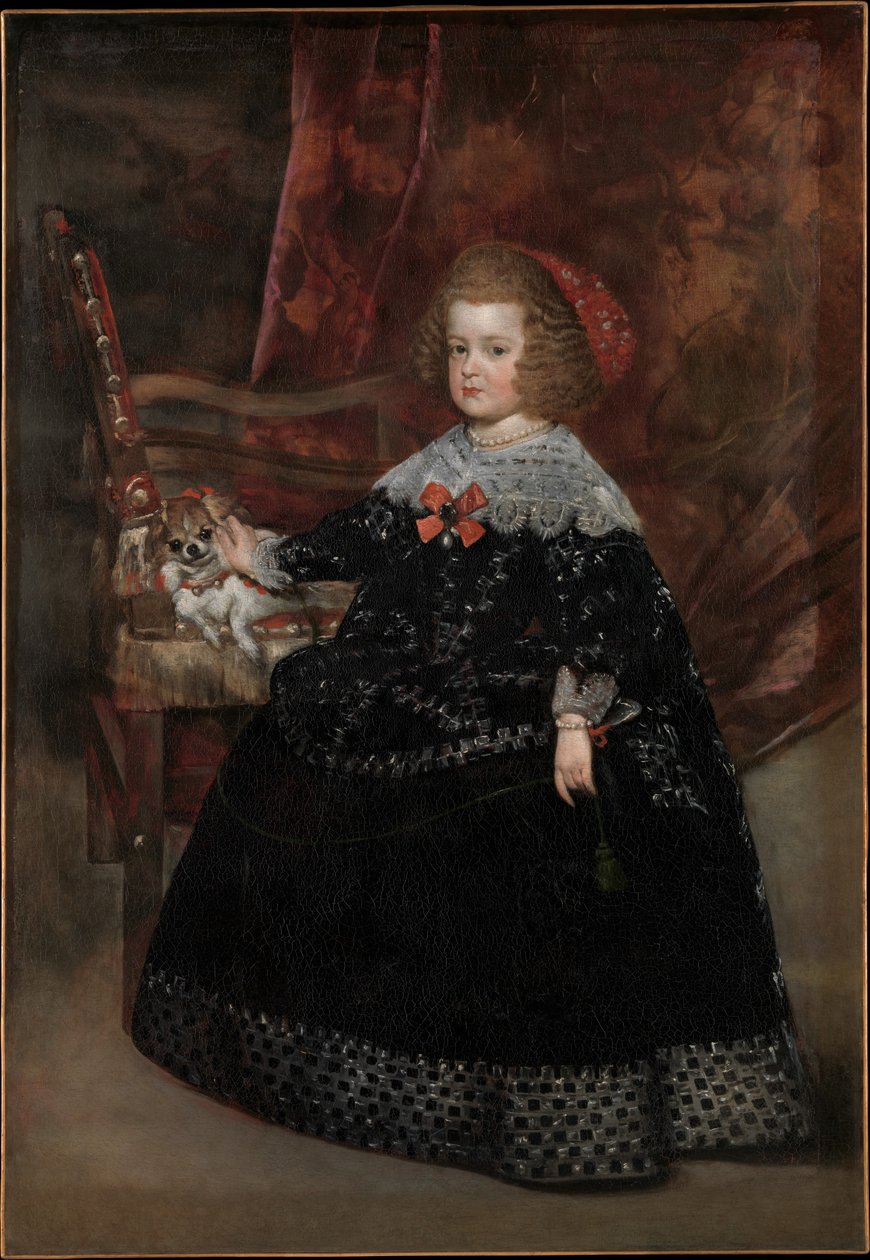 María Teresa (1638-83), Infanta of Spain, c.1645 by Juan Bautista Martinez Del Mazo